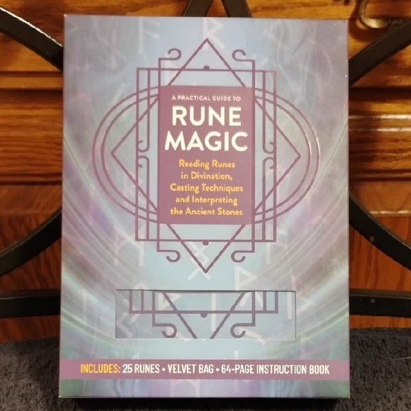 A Practical Guide To Rune Magic – Enchanted Rune Set - Picture 1 of 8
